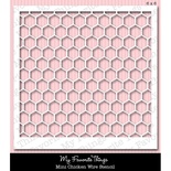 Маска My Favorite Things - Stencil Mini Chicken Wire, 15х15 см