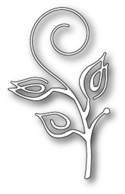 Нож для вырубки от Poppystamps - Loopy Stem