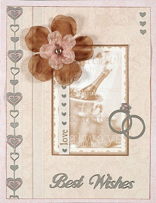 Набор наклеек-высечек HOTP - Wedding & Anniversary Dazzles Silver, размер 10х22,5 см, 39 штук