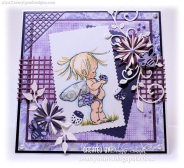 Лезвие от Cheery Lynn Designs - Burlap Border - B312