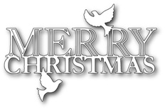 Ножи от  Memory Box  -  DIES- Peaceful Merry Christmas