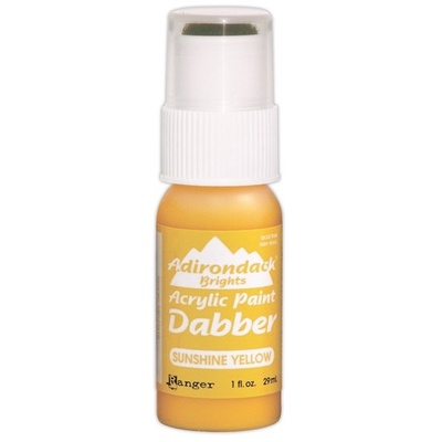 -50% Акриловая краска Ranger - Adirondack Acrylic Paint Dabbers - Sunshine Yellow