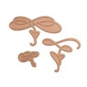 Пластины для фольгирования от Spellbinders - Heart Flourishes