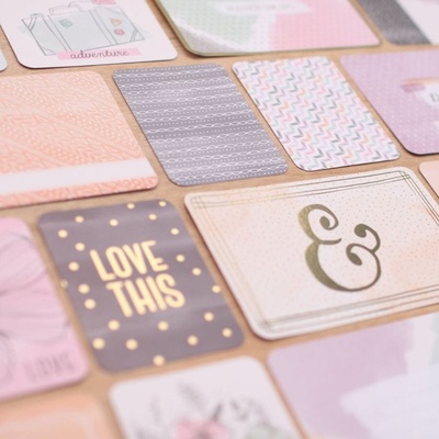 Набор карточек Project Life by Becky Higgins - Core Kit - JH Charming, 576 штук