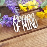 Чипборд от Вензелик - Peace of mind, размер: 64x45 мм