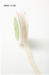 Кружево на клеевой основе от May Arts - Adhesive Crochet Ribbon, цвет слоновая кость, 1,2 см, 90 см