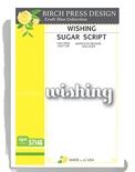 Нож от Birch Press Design - Wishing sugar script
