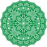 Лезвия Kiwi Spirit Doily от Cheery Lynn Designs