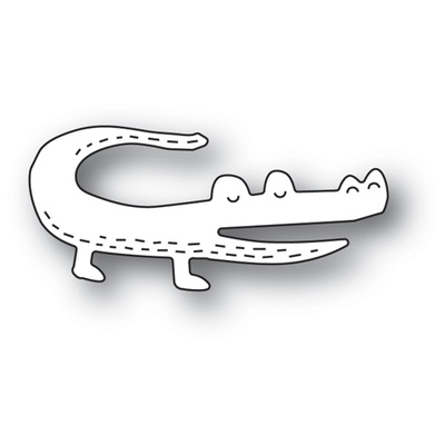 Нож для вырубки от Poppystamps - Whittle Gator