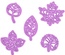 Нож для вырубки от Prima - Moroccan Foliage - Purple Metal Die