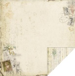 Лист двусторонней скрапбумаги Fabscraps - Marie Antoinette Double-Sided Paper - Garden, 30х30 см