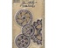 Набор металлических украшений Tim Holtz - Idea-Ology Metal Industrial Gears, 4 штуки, шестеренки