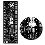 Натирки от Maya Road Rubons - Music Rubons - White, размер: 9,3х27,6 см.