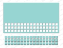 Нож для вырубки от Impression Obsession - Square Cutout Border