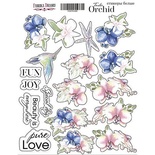 Набор наклеек Tender orchid, ТМ Фабрика Декора