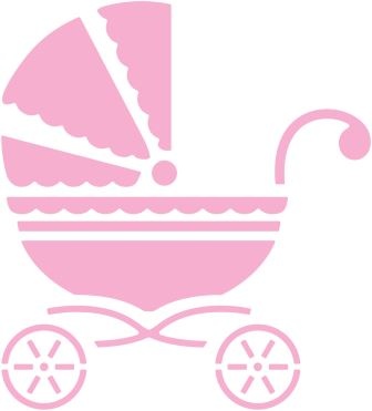 Лезвие от Cheery Lynn Designs - Baby Carriage - B303