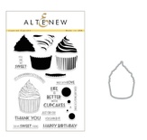 Набор ножей и штампов от Layered Cupcake Stamp & Die Bundle