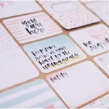 Набор карточек Project Life by Becky Higgins - Core Kit - Inspire, 616 штук