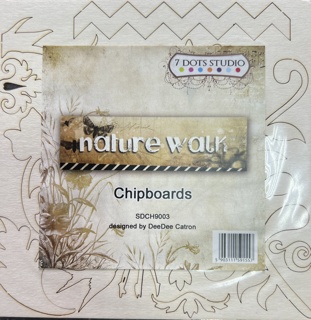 Чіпборд від 7 Dots Studio - Nature Walk - Chipboards