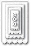 Нож для вырубки от Poppystamps - Festival Tags