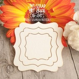 Чипборд ScrapBox - Рамка фигурная Hr-047