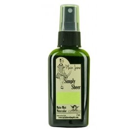 Спрей для штампинга от Tattered Angels - Plain Jane Simply Sheer - Tangy Lime, цвет салатовый