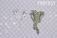 Нож для вырубки от Fantasy - мини бабочка "Баттерфляй"