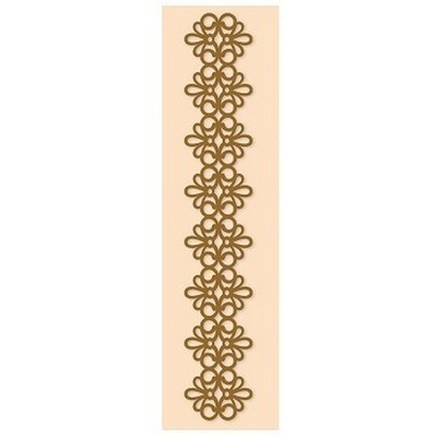 Папка для тиснения LeCreaDesign - Border embossing folder lace strip