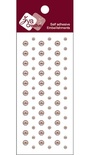 Клеевые половинки жемчужин Dots Pearl - Taupe, 69 шт
