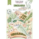 Набор высечек коллекция Dinosauria 61 шт, ТМ Фабрика Декора
