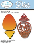 Нож  от   Elizabeth  Craft  Designs  - New  Ginger  Jar  ,  4  элемента.
