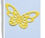 Набор ножей от Birch Press Design - Sparkler butterfly layer set, 4 шт.