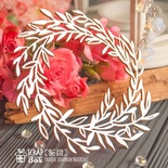 Чипборд ScrapBox - рамка из веточек ивы Hr-131