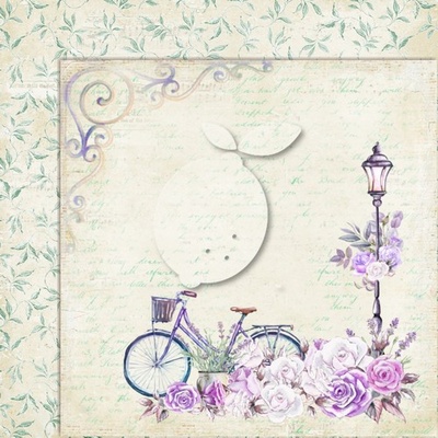 Набор скрапбумаги LemonCraft -  My sweet Provence, 30.5х30.5 см, двусторонняя