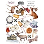 Набор наклеек (стикеров) 22 шт Winter wonders 139, ТМ Фабрика Декора