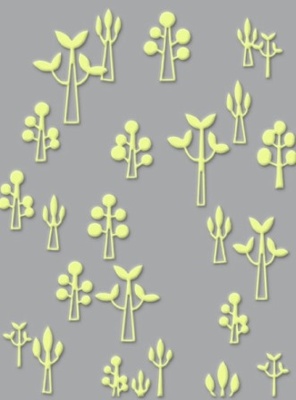 Нож для вырубки от Couture Creations - Tall Trees - All Dressed Up Collection