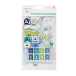 Наклейки от American Crafts - Baby Boy Chipboard Project Life