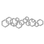 Лезвие Frantic Stamper - Precision Die - Linked Hexagon Border