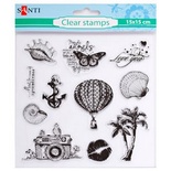 Набор силиконовых штампов Море, 15*15 см, ТМ Santi