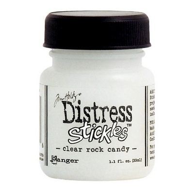 Клеевой глиттер Ranger - Tim Holtz - Distress Stickles Glitter Glue -Clear Rock Candy, прозрачный