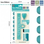 Инструмент от We R Memory Keepers - Sew Ribbon Punch & Stencil -  Scallop