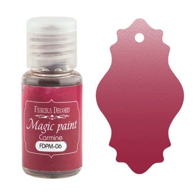 Сухая краска Magic paint - Фабрика Декора - Карминовый, 15мл