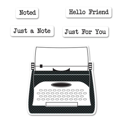 Ножи + штампы Sizzix 4PK - Noted, 659521