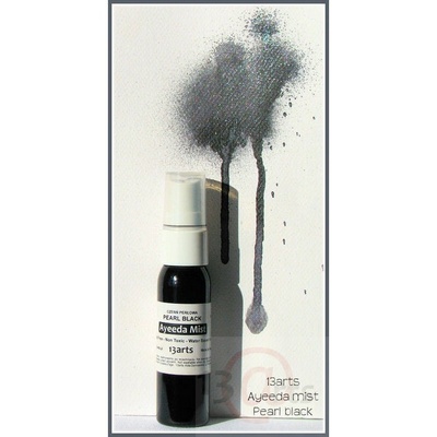 Краска-спрей 13arts - Ayeeda Mist - Pearl Black (graphite)