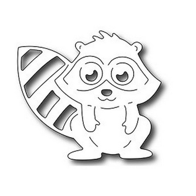 Лезвие Frantic Stamper - Precision Die - Adorable Raccoon