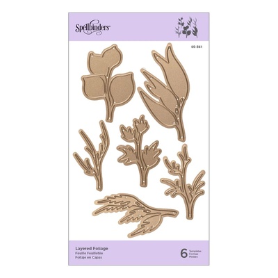 Нож для вырубки от Spellbinders - Layered Foliage