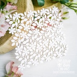 Чипборд ScrapBox - Фоновой цветочный Hb-067