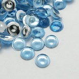Прозрачные капли LightBlue, 6x3мм, цвет голубой, 20 шт.