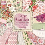 Набор бумаги для скрапбукинга First Edition - Rose Garden, 16 листов, размер 30х30 см