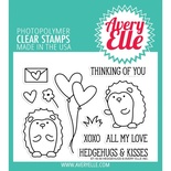 Акриловый штамп Avery Elle - Hedgehugs Clear Stamps